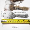 Caticalife Rabbit Fur Mice Toys for Indoor Cats - 5PCS