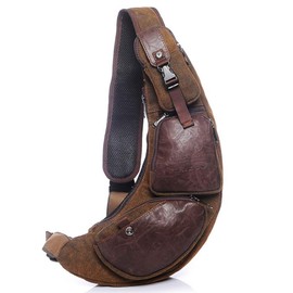 Canvas Sling Bag Crossbody Backpack for Men Women Outdoor Travel Sports Hiking Camping Shoulder Chest Pack Casual Daypack