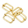 CooBigo 25 Pack 1 Inch Metal Adjustable Slide Buckles Tri-Glide