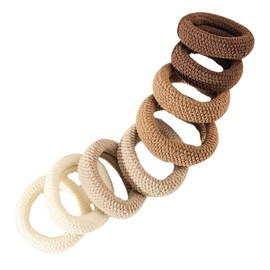 Mikinona Hair Accessories for Women 8 Pack Elastic Hair Ties Ponytail Holders for Girls