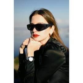 KANASTAL Black Sports Sunglasses Men Women Polarized Wrap Around Sunglasses UV400 Protection for Driving Cycling Fishing