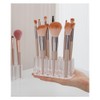 QUUPY 26 Slots Eye Liner Organizer Acrylic Makeup Brush Holder