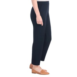 Hilary Radley Women's Crepe Pull-On Pant (US, Alpha, X-Large, Regular, Regular, Navy)