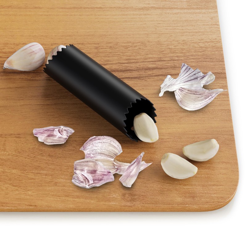 Arendo - Stainless Steel Garlic Press Ginger Press - Zinc