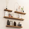 CONNOO 6 Pack Heavy Duty Thick Shelf L Brackets, 8