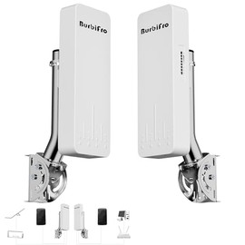 100Mbps Outdoor Point-to-Point Starlink WiFi Extender Signal Booster with Bracket for Starlink Gen 3 Router, 3KM Wireless Long Range Transmission, 5.8GHz 16dBi High Gain Antenna, IP65 Waterproof (4)