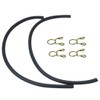 Zafina-UP-Fuel Tank Gas Line Hose Kit Clip 5.5mm for 1960