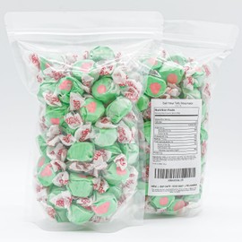 Salt Water Taffy Watermelon Flavor 2 lb – Individually Wrapped, Old Fashioned, Bulk Bag, Gluten Free