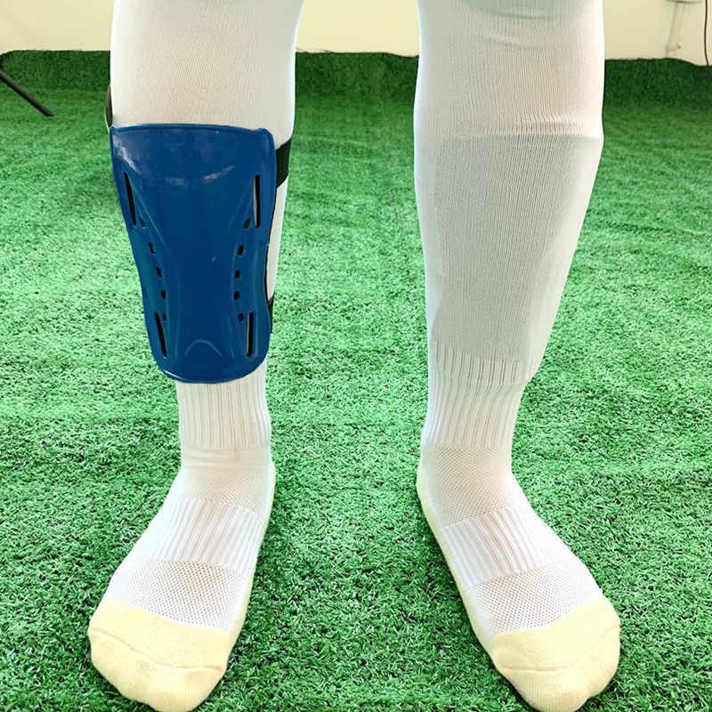 TRADERPLUS Soccer Shin Guards with Breathable EVA Cushion, Adjustable Stra