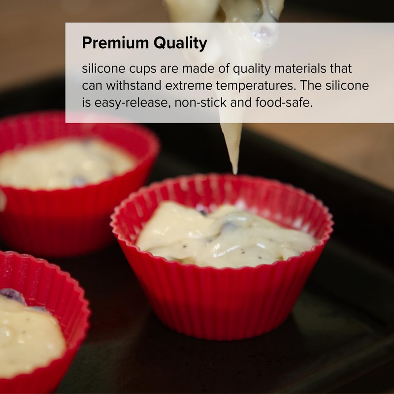 Nuwave Silicone Baking Kit with 8x8-inch Baking Pan & Reusable