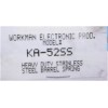 Workman KA-52SS Heavy Duty Stainless Steel CB Antenna Barrel Spring