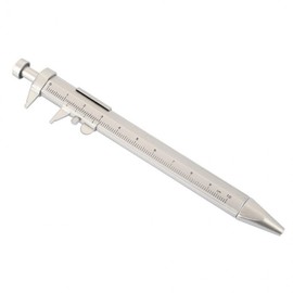 Caliper pen ballpoint pen multi-function 0.5mm gel ink pen caliper Blue BL06645 100ea