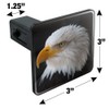 GRAPHICS & MORE Stoic Bald Eagle Tow Trailer Hitch Cover