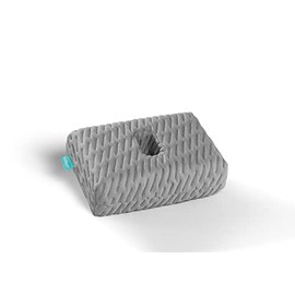 BLISSBURY Single Ear Hole Pillow CASE (Gray)