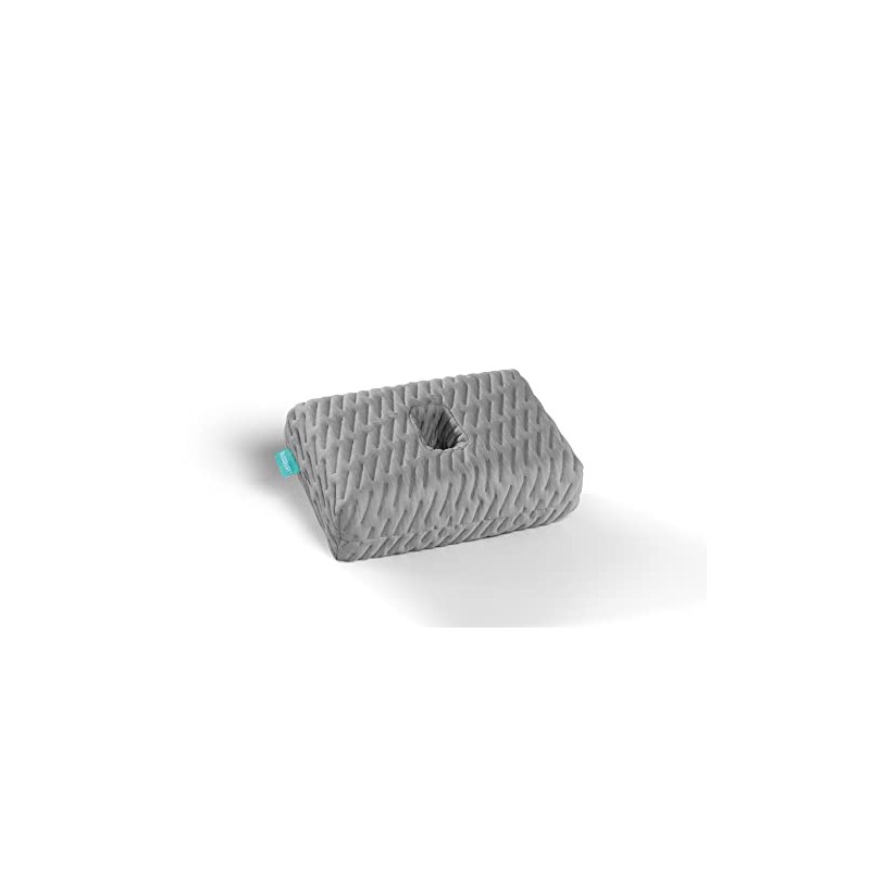 BLISSBURY Single Ear Hole Pillow CASE (Gray)