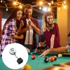 NAUZE Billiard Chalk Holder Retractable Pool Cue Chalk Holder Stainless