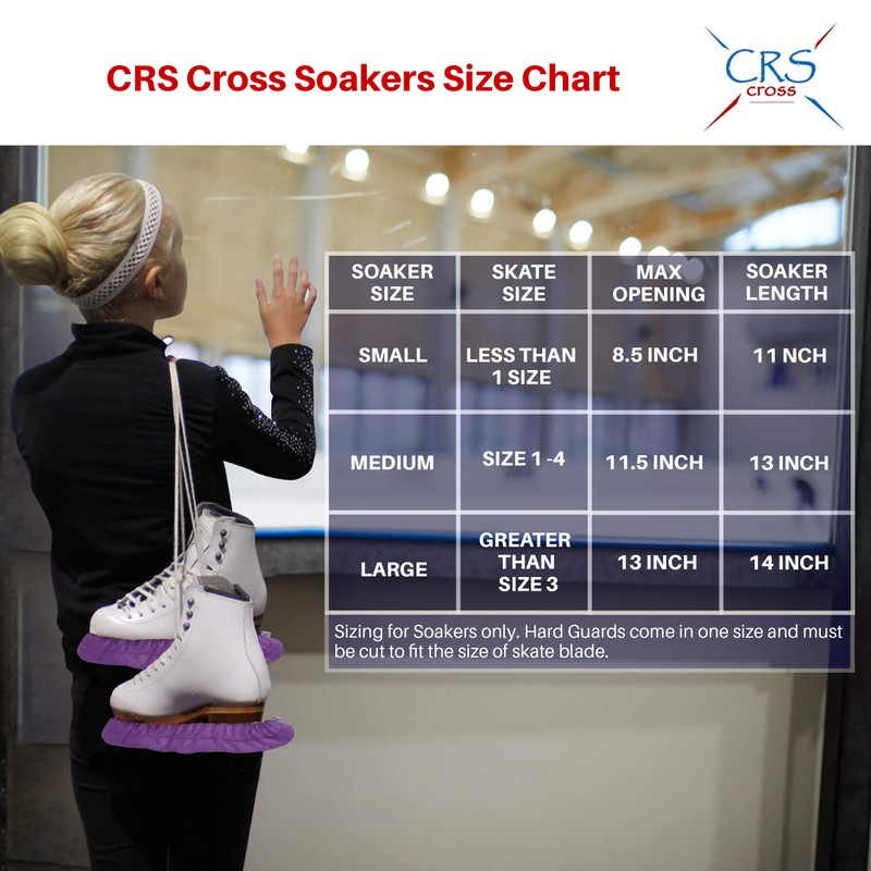CRS Cross Skate Guards, Soakers & Towel Gift Set -