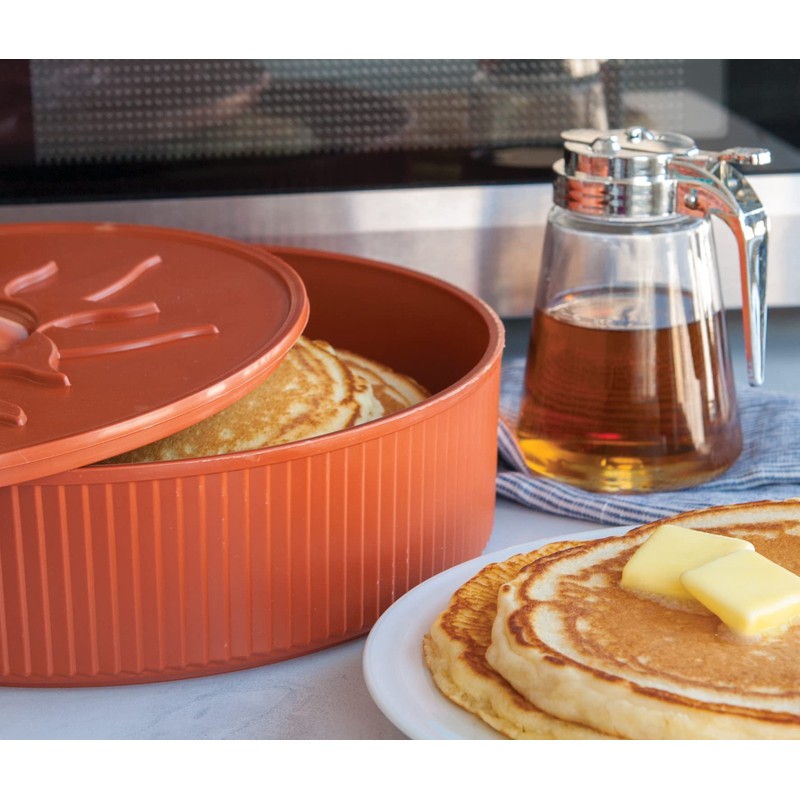 Nordic Ware Microwave Tortilla and Pancake Warmer, 10-Inch Holder -