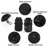 MOREZI Winter Dog Jacket, Waterproof Outer Layer, Fleece Lining, Back
