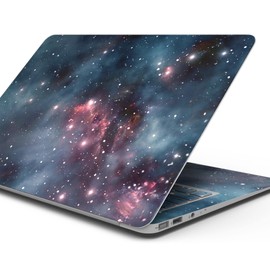 Design Skinz Bright Pink Nebula Space Full-Body Wrap Scratch Resistant Decal Skin-Kit Compatible with MacBook 13" Pro w/TB (A1989)