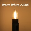 Ganiude E12 Dusk to Dawn Light Bulbs Outdoor, C35 B11
