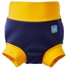 Splash About Happy Nappy Swimming Nappy, Navy Yellow, 3-6 Months