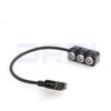 DRRI Dtap to 3X 0B 2pin Splitter Box 12V for