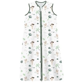 Chilsuessy Children's Summer Sleeping Bag, 0.5 Tog, Baby Summer Sleeping Bag Made of 100% Cotton, Baby Sleeping Bag, Sleeveless Pyjamas for Boys and Girls, Cute Koala, 90 cm / Baby Height 90-105 cm