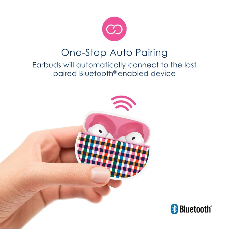 Packed Party Turn It Up! Wireless Earbuds Bluetooth - Multicolored