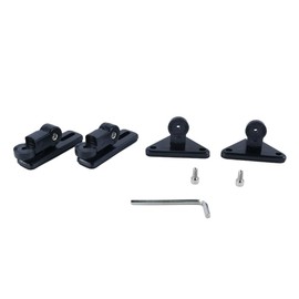 Gorise Pack of 2 Universal Speaker Wall Mounts for Small Speakers, Column Speaker Mounts, Holds up to 15 lbs