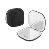 QUMOX Specchio Trucco Compatto Illuminato 5X Ingrandimento, Specchio da Viaggio