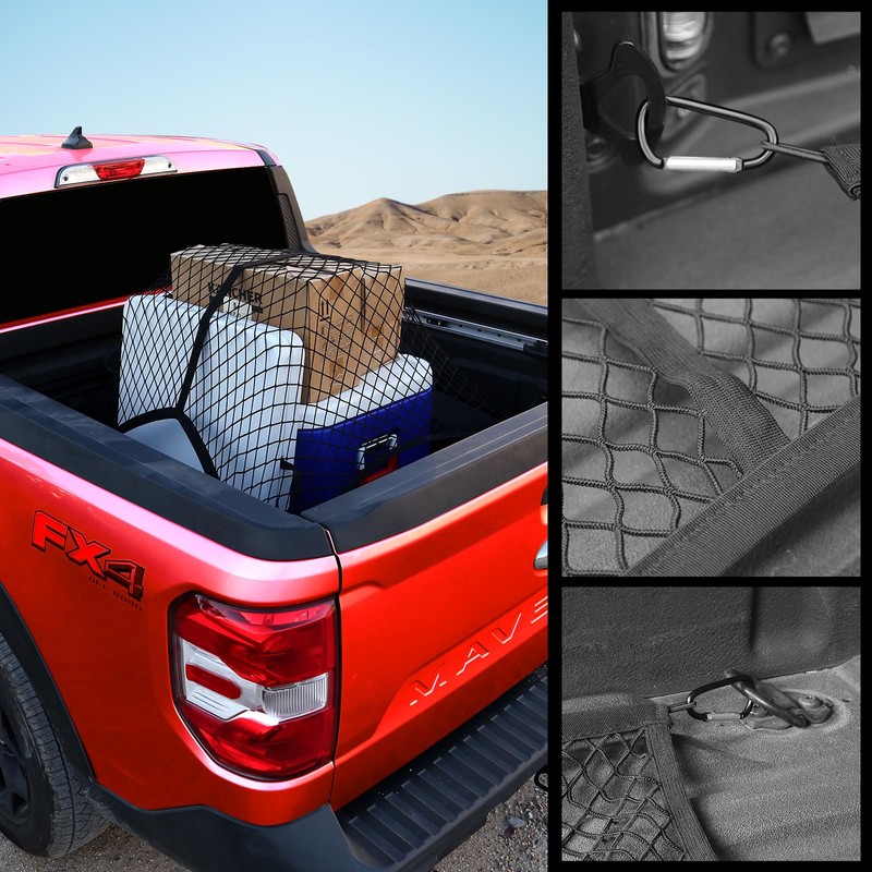 Mabett - Red de carga altamente elástica para accesorios Ford