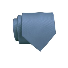 GUSLESON - Juego de gemelos cuadrados de 8 cm, corbata y bolsillo de color sólido, Azul (Dusty Blue), general