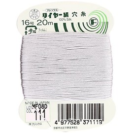 Fujix Tire Silk Hole Thread No. 16 Length 66.6 ft (20 m) col.111
