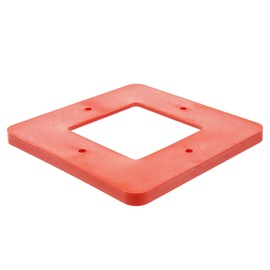 Plum Fittings Nylon Top Rail Tie for 5" x 5" Sq. Vinyl Fence Post (Pack of 10)