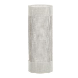 Aquarium Intake Filter Mesh Stainless Dense Openings Fine Pores Fish Tank Intake Strainer Filter Cover for Fish Shrimps L