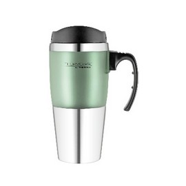 Thermos THERMOcafé™ Stainless Steel Double Wall Travel Mug - Pistachio Cream Trim 450mL