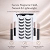 Magnetic Eyeliner & 3D Magnetic Lashes Kit with 7 Pairs