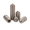 M3 x 6mm Stainless Steel Cone Point Grub Screws Hex