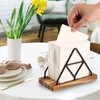 Napkin Holder, Metal Napkin Holder, Wooden Napkin Holder, Rustproof Napkin