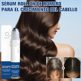 Rosemary Hair Serum Roll-On, Sérum Capilar, Hair Growth Serum
