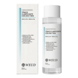 Tónico Exfoliante Aha Bha Hidratante Control Grasa 200 Ml