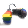 Red Hat Ent Hanging Car Mirror Mini Boxing Gloves (Pride