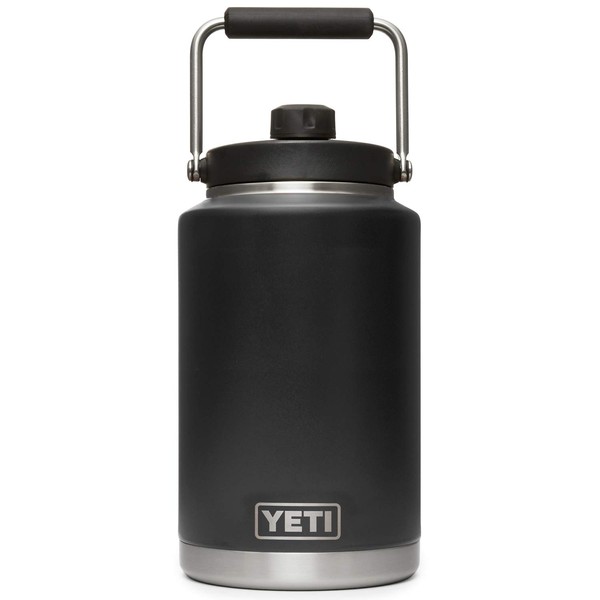 YETI Rambler Gallon Jug, Vacuum Insulated, Stainless Steel with MagCap, Black