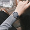 BUREI Men's Watch Simple Waterproof Analog Popular Watch Brand Stylish