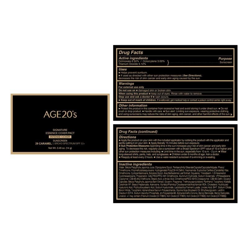 AGE20'S Signature Essence Pact | Pack of 1 | 29