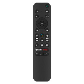 RMF-TX800U Replace Voice Remote Control with Mic Sub RMF-TX800C RMF-TX800P Compatible with Sony Smart TV 1-013-691-22 KD-55X85K KD-43X85K KD-43X80K XR-65A80K XR-55X90K XR-85X95K XR-55A80K XR-65X95K