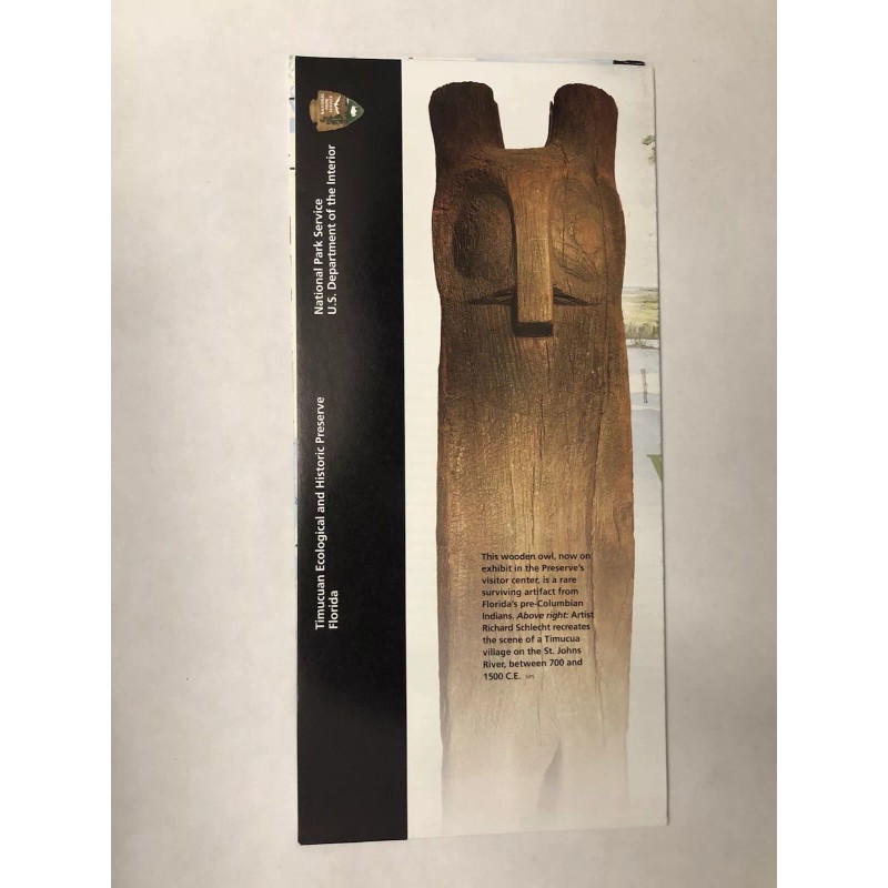 Timucuan National Ecological & Historic Preserve Park Unigrid Brochure Map