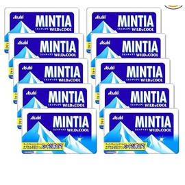 10 Mintia Assortment flavors Japanese Mint Tablet Candy (10 Wild and Cool)