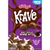 Kellogg's Krave Cold Breakfast Cereal, Kids Snacks, Double Chocolate, Brownie